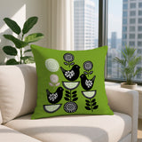 Lina Bird Reversible Indoor/Outdoor Rectangle Pillow