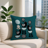 Lina Bird Reversible Indoor/Outdoor Rectangle Pillow