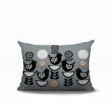 Lina Bird Reversible Indoor/Outdoor Rectangle Pillow