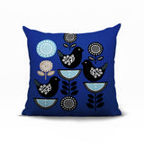 Lina Bird Reversible Indoor/Outdoor Square Pillow