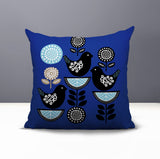 Lina Bird Reversible Indoor/Outdoor Square Pillow