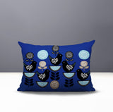 Lina Bird Reversible Indoor/Outdoor Rectangle Pillow