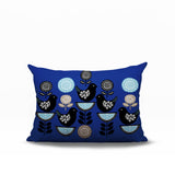 Lina Bird Reversible Indoor/Outdoor Rectangle Pillow