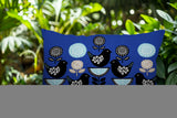 Lina Bird Reversible Indoor/Outdoor Square Pillow