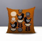 Lina Bird Reversible Indoor/Outdoor Square Pillow