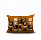 Lina Bird Reversible Indoor/Outdoor Rectangle Pillow