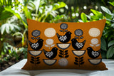 Lina Bird Reversible Indoor/Outdoor Square Pillow