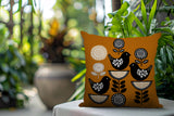 Lina Bird Reversible Indoor/Outdoor Square Pillow