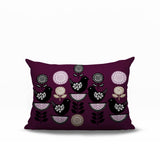 Lina Bird Reversible Indoor/Outdoor Rectangle Pillow