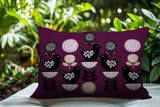 Lina Bird Reversible Indoor/Outdoor Square Pillow