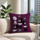 Lina Bird Reversible Indoor/Outdoor Square Pillow