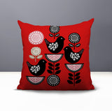 Lina Bird Reversible Indoor/Outdoor Square Pillow