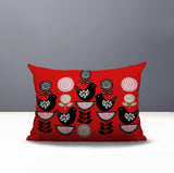 Lina Bird Reversible Indoor/Outdoor Rectangle Pillow