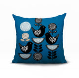 Lina Bird Reversible Indoor/Outdoor Square Pillow