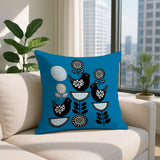 Lina Bird Reversible Indoor/Outdoor Square Pillow