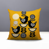 Lina Bird Reversible Indoor/Outdoor Square Pillow