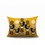 Lina Bird Reversible Indoor/Outdoor Rectangle Pillow