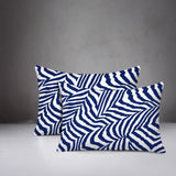 Lola Zebra Print Indoor/Outdoor Reversible Rectangular Pillow