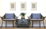 Lola Zebra Print Indoor/Outdoor Reversible Rectangular Pillow