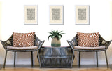 Lola Zebra Print Indoor/Outdoor Reversible Rectangular Pillow