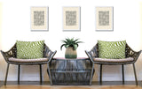 Lola Zebra Print Indoor/Outdoor Reversible Rectangular Pillow