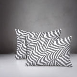 Lola Zebra Print Indoor/Outdoor Reversible Rectangular Pillow