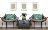 Lola Zebra Print Indoor/Outdoor Reversible Rectangular Pillow