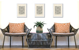 Lola Zebra Print Indoor/Outdoor Reversible Rectangular Pillow