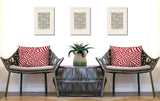 Lola Zebra Print Indoor/Outdoor Reversible Rectangular Pillow