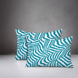 Lola Zebra Print Indoor/Outdoor Reversible Rectangular Pillow