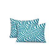 Lola Zebra Print Indoor/Outdoor Reversible Rectangular Pillow