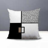 Looma Abstract Reversible Indoor/Outdoor Square Pillow
