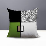 Looma Abstract Reversible Indoor/Outdoor Square Pillow