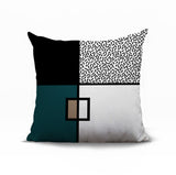 Looma Abstract Reversible Indoor/Outdoor Square Pillow