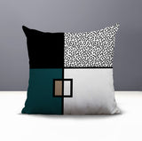Looma Abstract Reversible Indoor/Outdoor Square Pillow