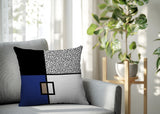 Looma Abstract Reversible Indoor/Outdoor Square Pillow