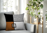 Looma Abstract Reversible Indoor/Outdoor Square Pillow