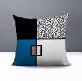 Looma Abstract Reversible Indoor/Outdoor Square Pillow