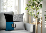 Looma Abstract Reversible Indoor/Outdoor Square Pillow