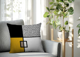 Looma Abstract Reversible Indoor/Outdoor Lumbar Pillow