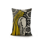 Love Vessel Faux Linen Lumber Pillow