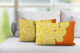Lulu Yellow Botanical Reversible Indoor/Outdoor Rectangular Pillow