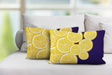 Lulu Yellow Botanical Reversible Indoor/Outdoor Rectangular Pillow