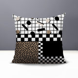 Lumo Abstract Reversible Indoor/Outdoor Square Pillow
