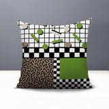 Lumo Abstract Reversible Indoor/Outdoor Square Pillow