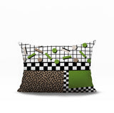 Lumo Abstract Reversible Indoor/Outdoor Lumbar Pillow
