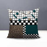 Lumo Abstract Reversible Indoor/Outdoor Square Pillow