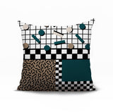 Lumo Abstract Reversible Indoor/Outdoor Square Pillow
