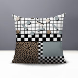 Lumo Abstract Reversible Indoor/Outdoor Square Pillow