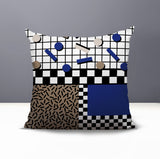 Lumo Abstract Reversible Indoor/Outdoor Square Pillow